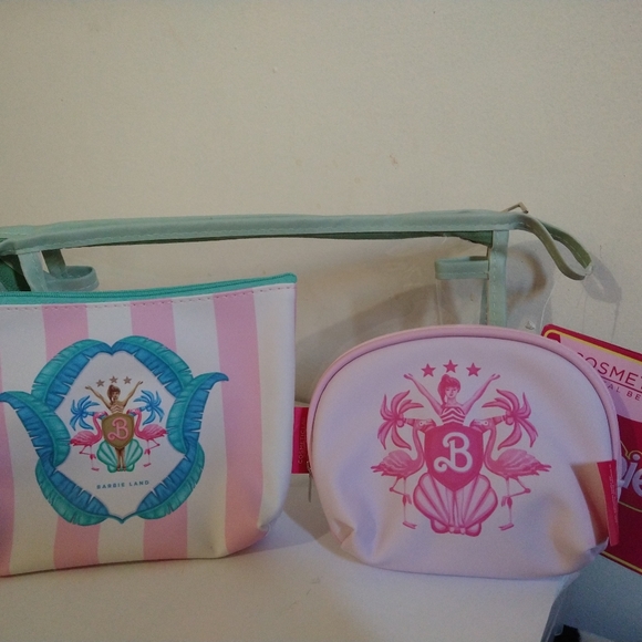 Barbie The Movie Makeup Bag Set of Three Mexico Exclusive 🇲🇽 - Picture 3 of 7